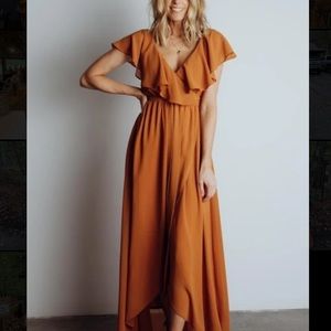 Baltic Born Amber Katya Ruffle Maxi Dress